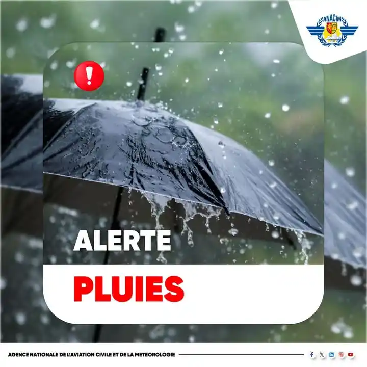 Image from ✨🇸🇳TOUT CE QUI SE PASSE AU SÉNÉGAL: 🚨AVIS DE PLUIE 🗣 🌧 PLUIES EN VUE ! 📅 Du 11 au 14 juin 2025 ⚠️ 🇸...