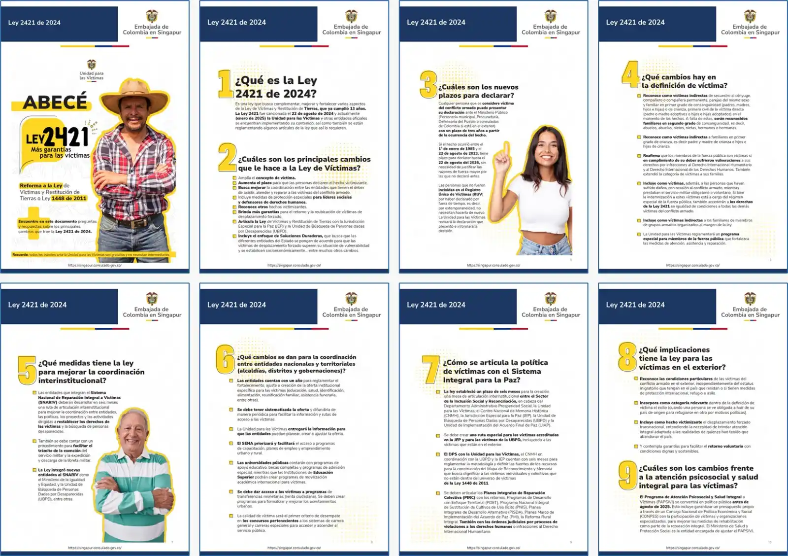 Consulado de Colombia en Singapur post