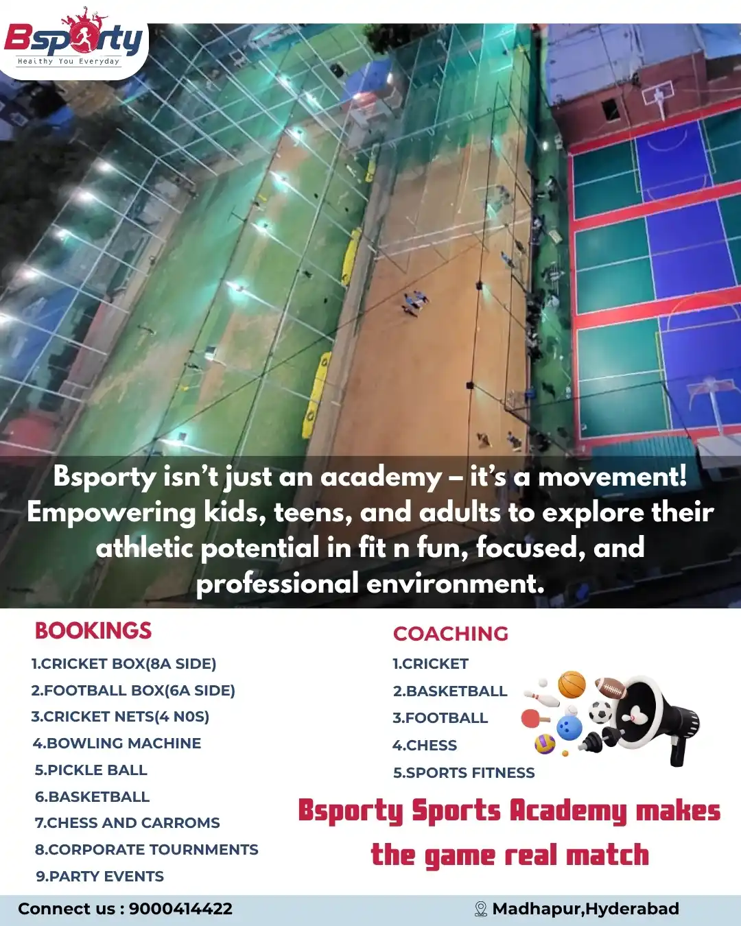 Image from Bsporty: 🏅 Bsporty Sports Academy – Where Passion Meets Performance! 🏟️ Bspor...