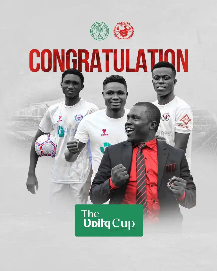 Image from Rangers International FC: Champions of Unity! 🏆 Congratulations to our very own players and co...
