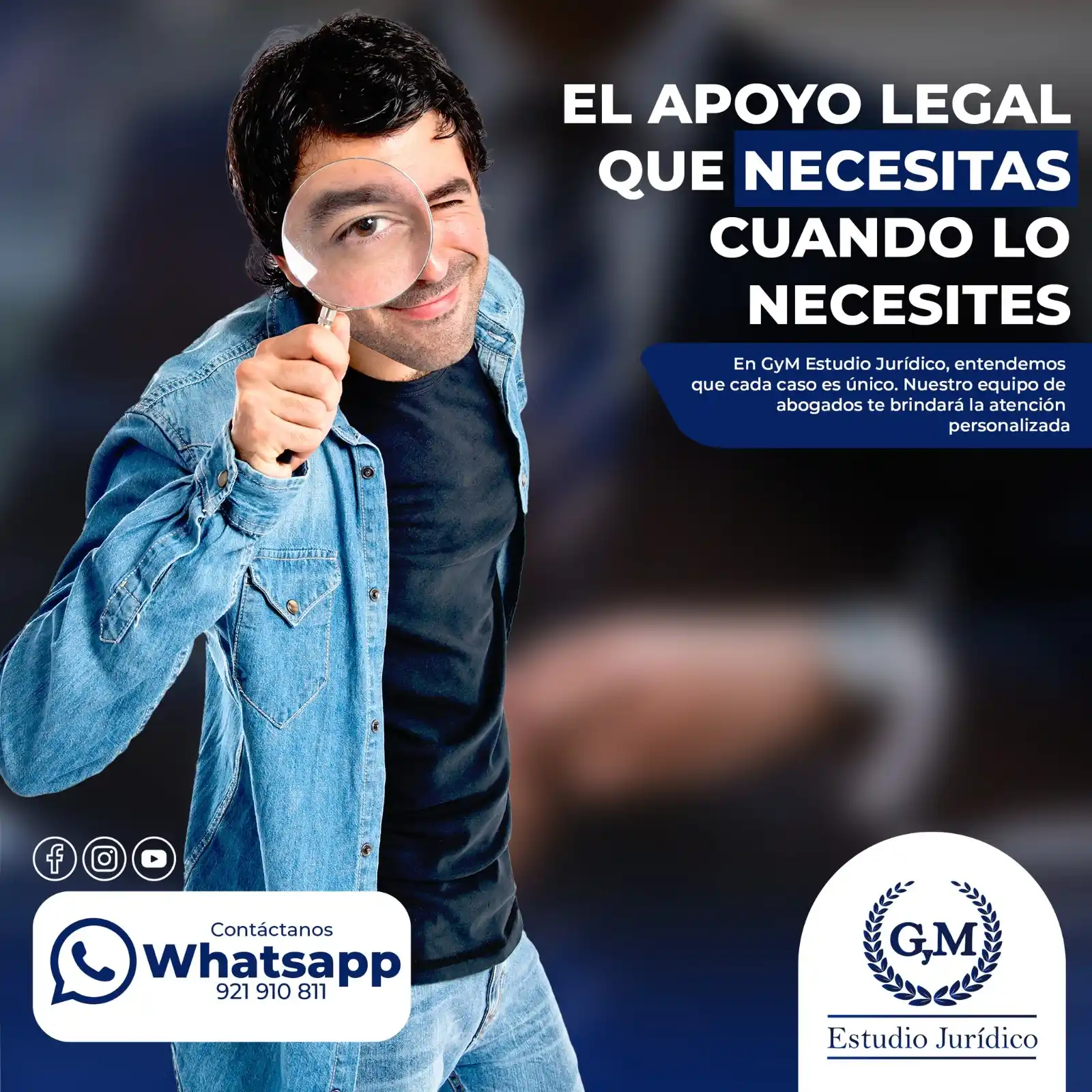 Image from Estudio Juridico GyM: CONTACTANOS 😎✨ESTAMOS EN LINEA AHORA 💬 Ingresar nuestra sala virtual...