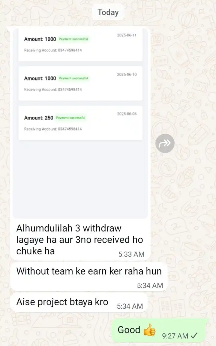 Image from Ride 9M Tech: *Dehk ke lo mere single Members ko bi withdrawal mil raha or achi earn...