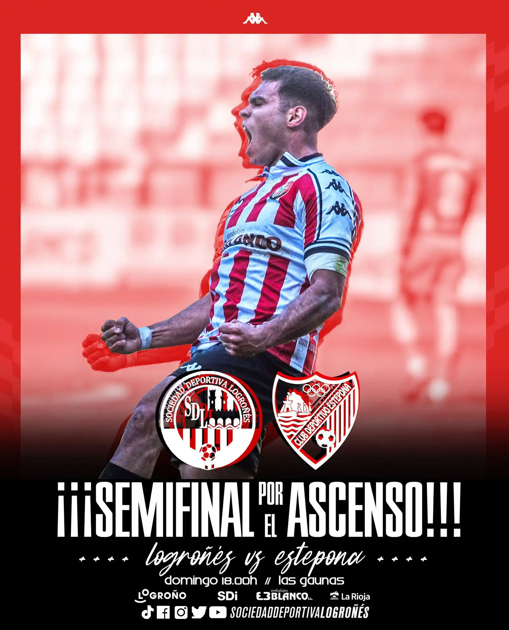 Image from S.D. Logroñés: DÍA DE PARTIDO | 🇦🇹 Hoy no es un día cualquiera…🤔 ¡Hoy es 𝗱𝗶́𝗮 ...