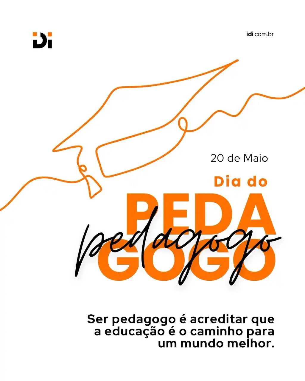 Image from Desenho Instrucional : 📚 Dia do Pedagogo “O ser humano faz-se perfeito pela educação.” Hoj...