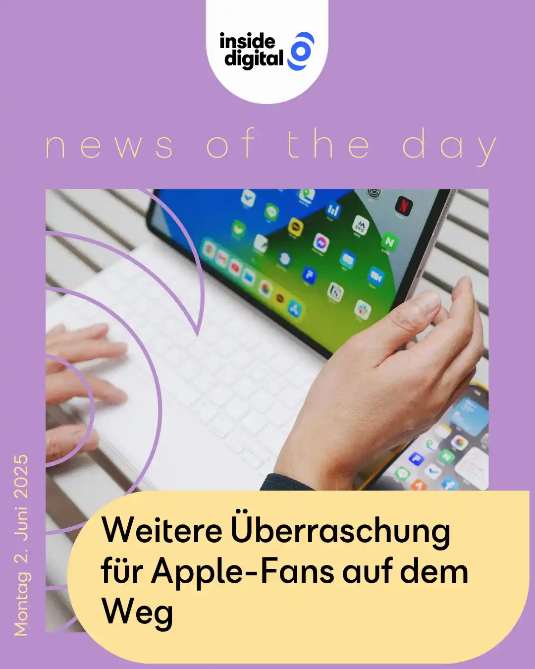 Image from inside digital: Einen guten Start in die neue Woche wünschen wir dir! Hier kommen dein...