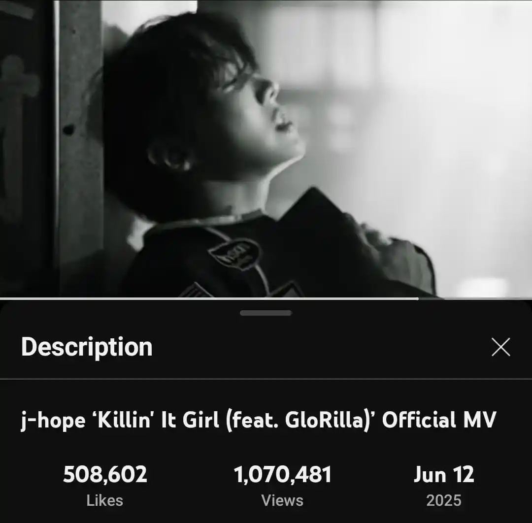 Image from BV 🇻🇪 - [INFO de BTS]📰💜: *✨✨ El MV oficial de "Killin' It Girl" de J-hope feat. GloRilla ha sup...