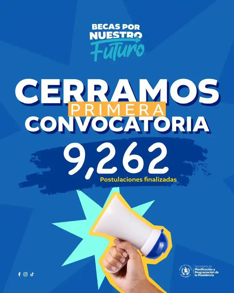 Image from Becas SEGEPLAN: ¡Estamos emocionados de anunciar que la primera convocatoria de *Becas...