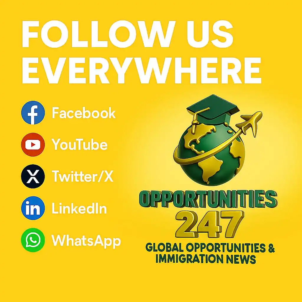Image from Opportunities 247: 🌍✨ Follow *Opportunities247 —* Your Gateway to Global Scholarships & ...