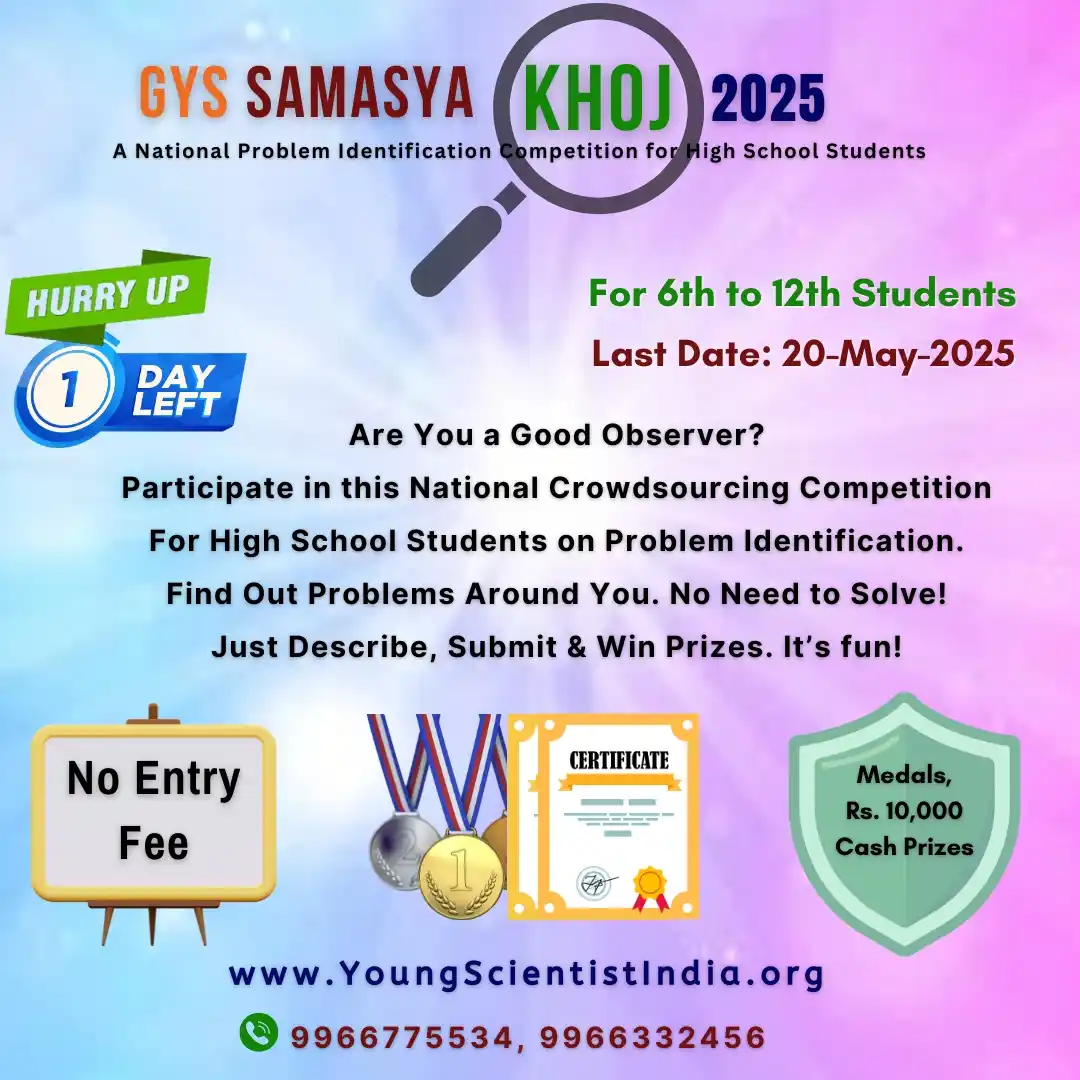 Young Scientist India post