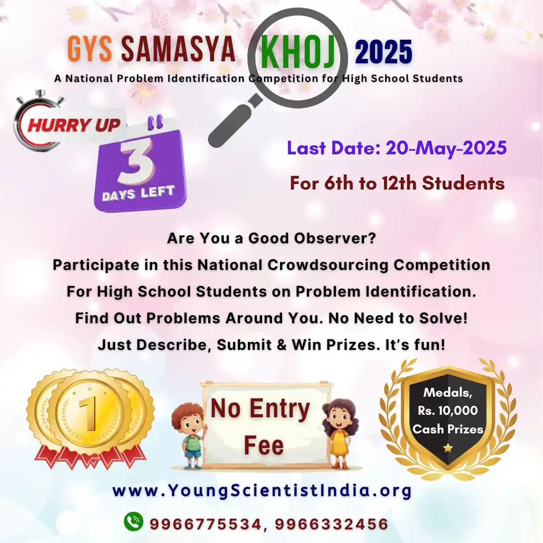 Young Scientist India post