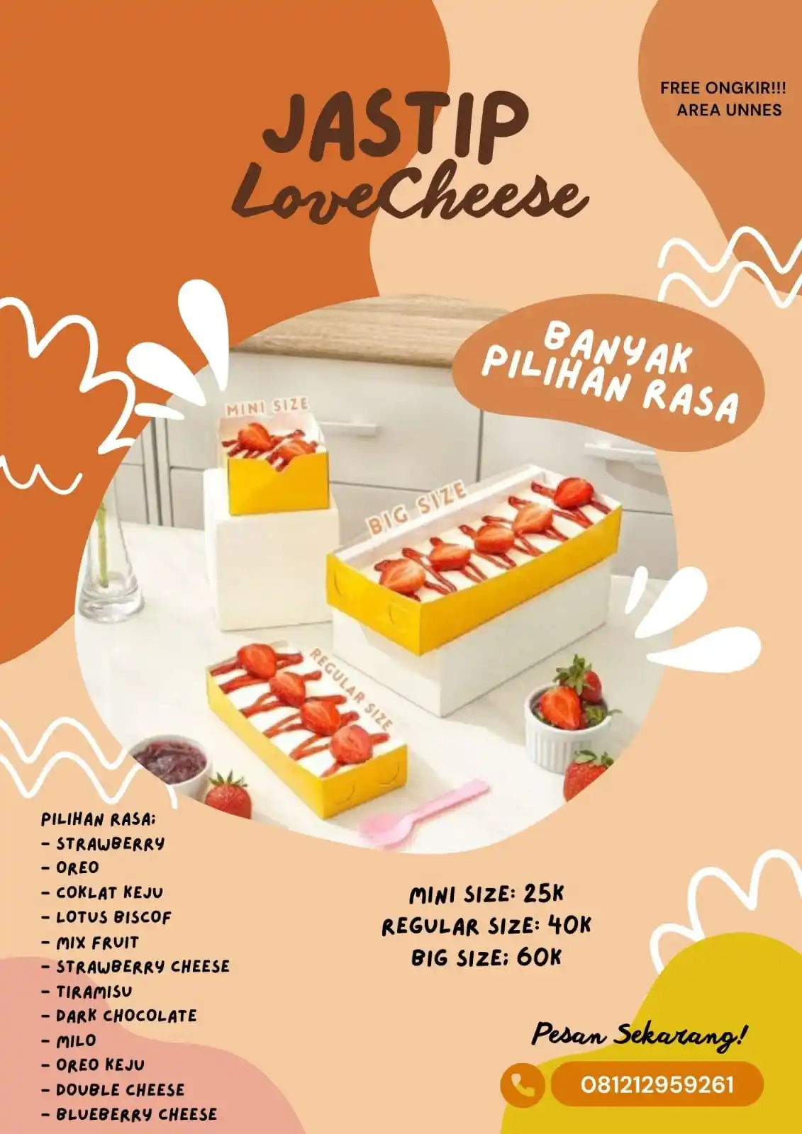 Image from DINIFESS 🐚: Haloow buat kalian yang suka sama cheese cake dan lagii bm cheese cake...