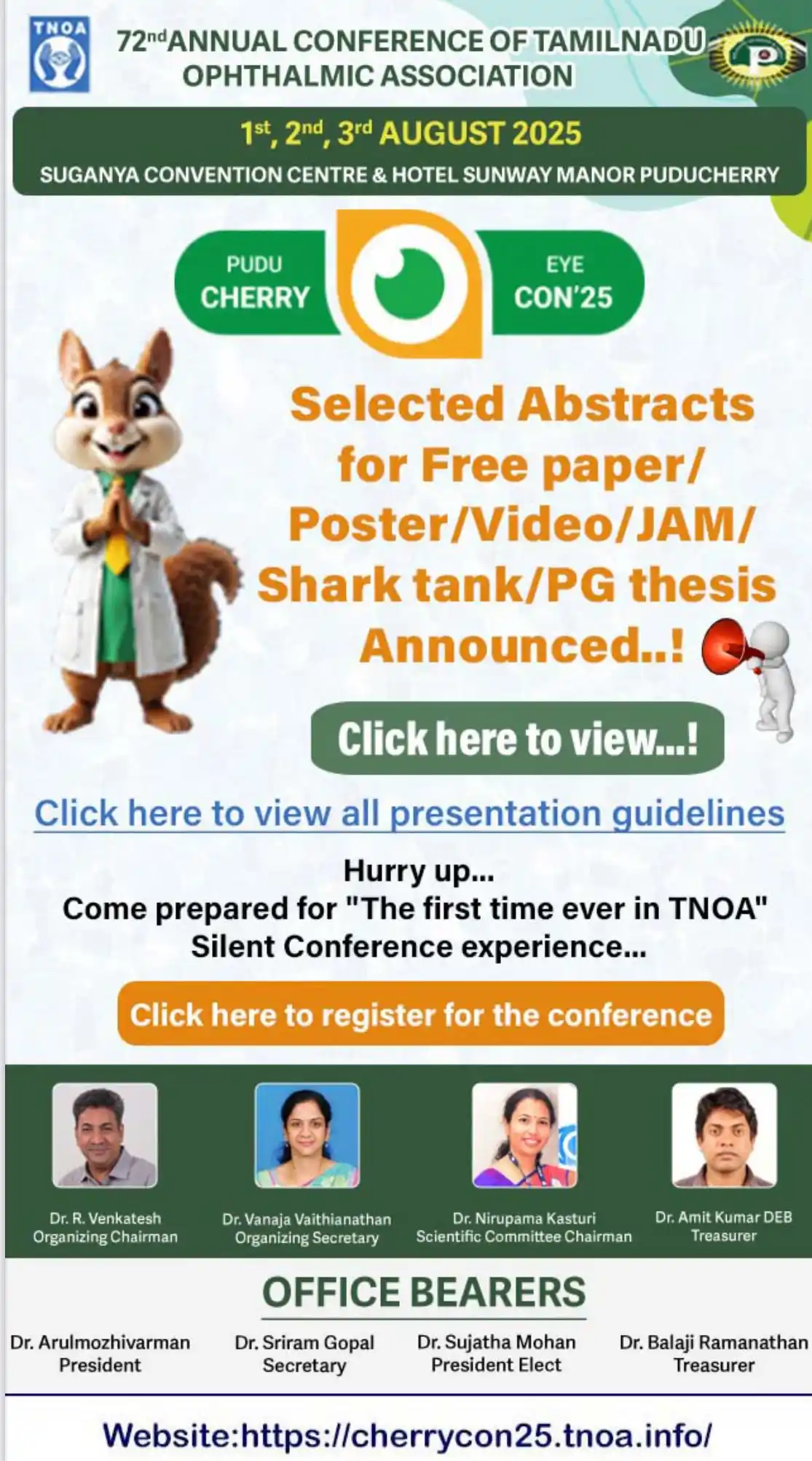 Tamil Nadu Ophthalmic Association post