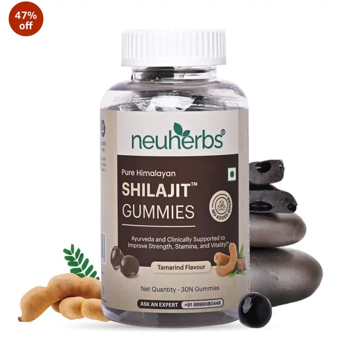 Image from GymDeals Whatsapp: *Loot Deal: Apply ₹50 Coupon✅* *Neuherbs Shilajit Gummies Monthly Sto...