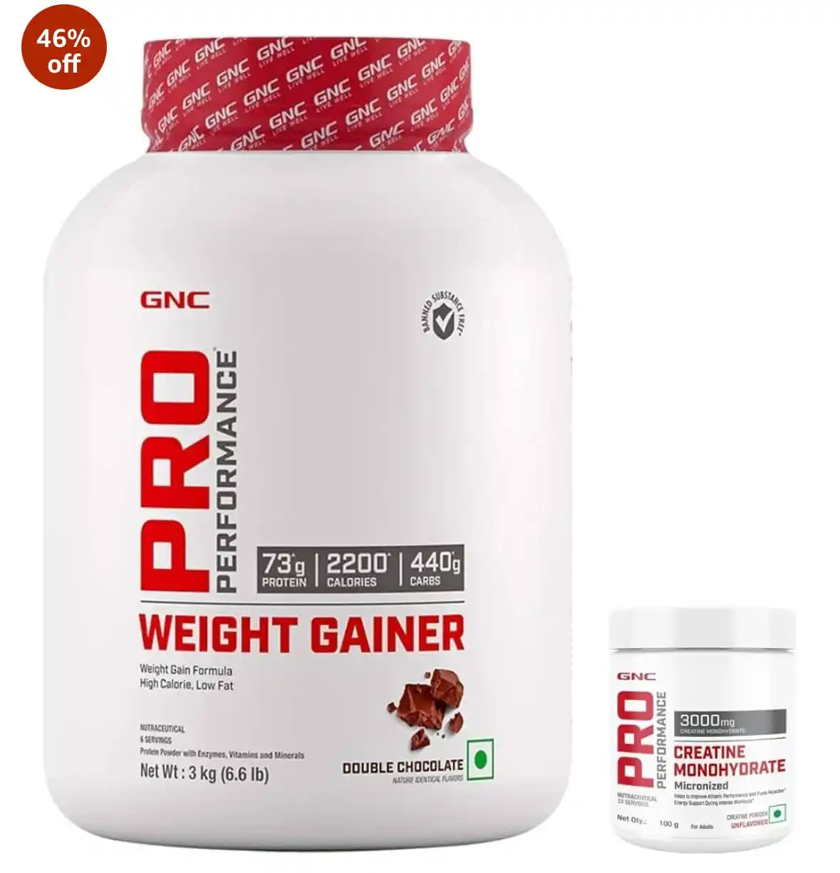 Image from GymDeals Whatsapp: *🔥Loot Deal: GNC Gainer 3 KG @ Creatine @ 1999/-*  🔗https://amzn.to/...