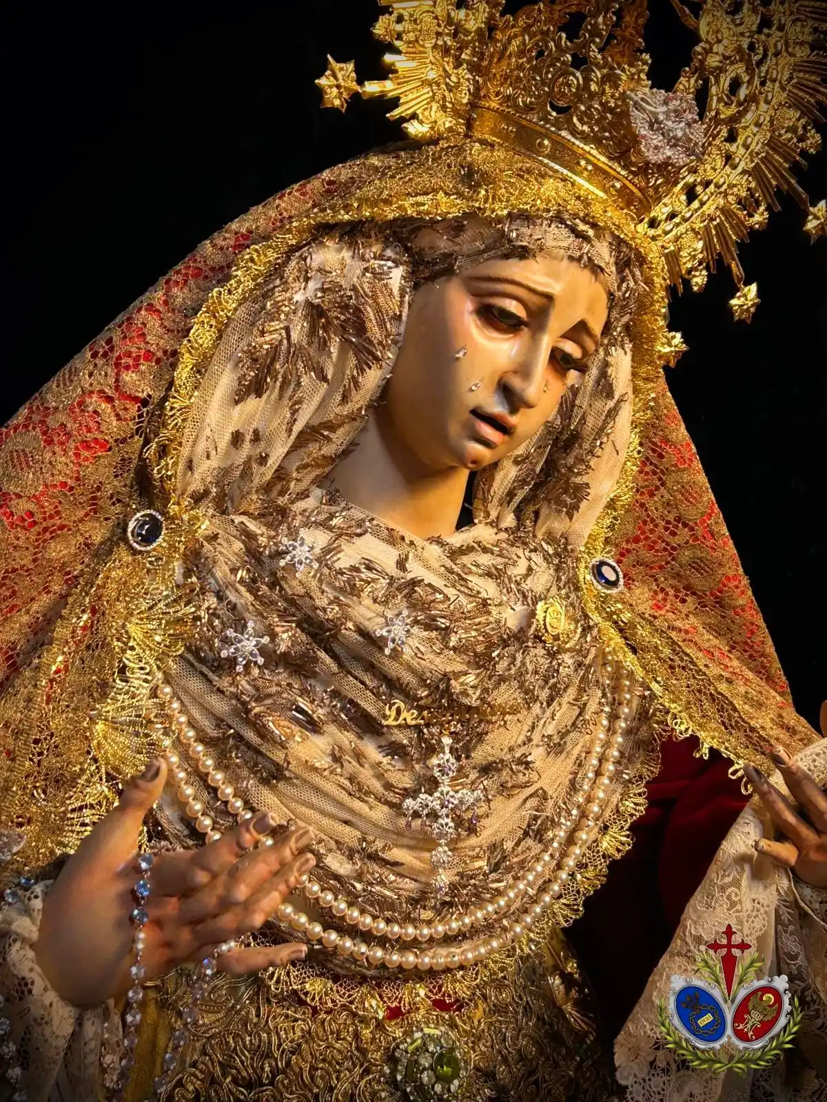 Image from Las Penas De Santiago 🔴⚫: 🔴⚫ Maria Santísima de la Concepción en su Desamparo ya se encuentra v...