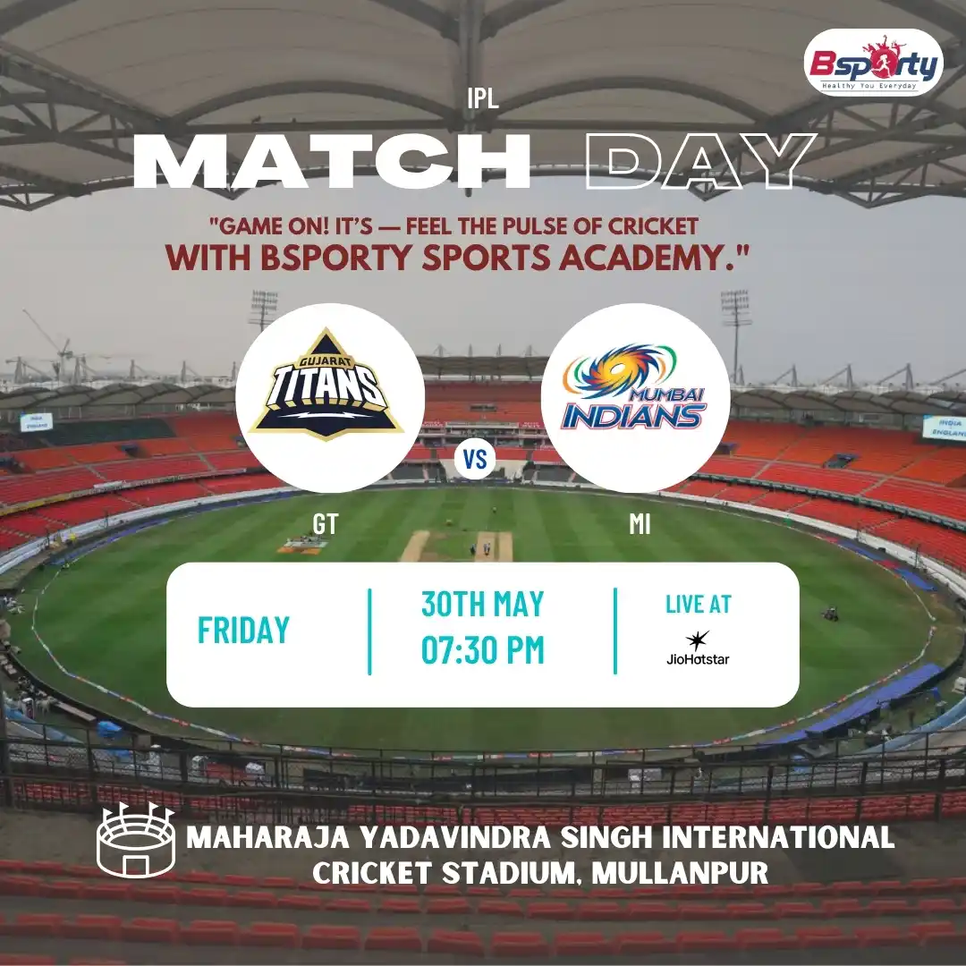 Image from Bsporty: 🏏🔥 MATCH DAY IS HERE! 🔥🏏 📍 Maharaja Yadavindra Singh Internationa...