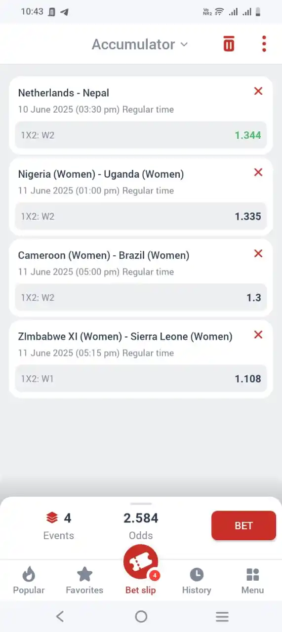 Image from NeWsKiNd24hr: Megapari Bet slip :-CHHES Paripulse Betslip:-CPJES Spinbetter Betsli...