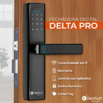 Image from Gamer Tech Promo: 📌MERCADO LIVRE Fechadura Eletronica Digital Com Biometria Senha Kuan...