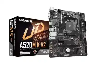 Image from Gamer Tech Promo: 📌MERCADO LIVRE Placa Mãe A520M K V2 AMD AM4 MATX DDR4 Gigabyte 💸 P...