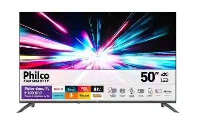 Image from Gamer Tech Promo: 📌MERCADO LIVRE Smart TV 50” Philco PTV50VA4REGB Roku TV LED Dolby Au...