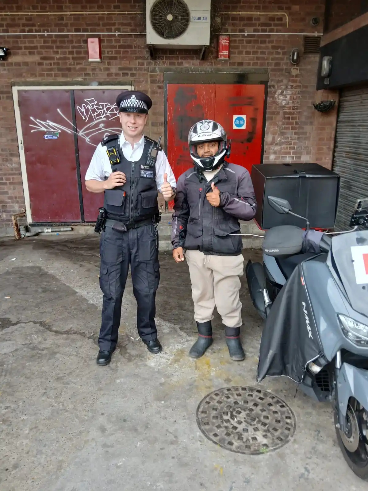Image from Met Police - Redbridge Borough: Officers from *South Woodford* and *Wanstead* *SNT* carried out patrol...