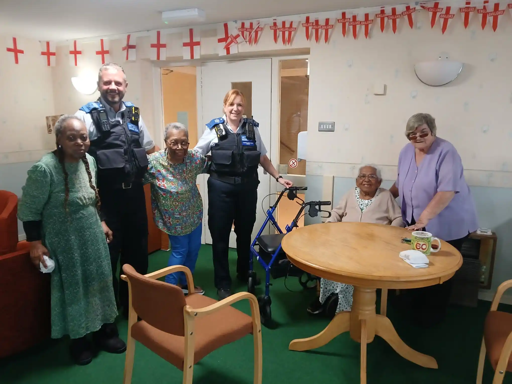 Image from Met Police - Redbridge Borough: Officers from *Wanstead Park* *SNT* and the *Safer Transport Team* vis...