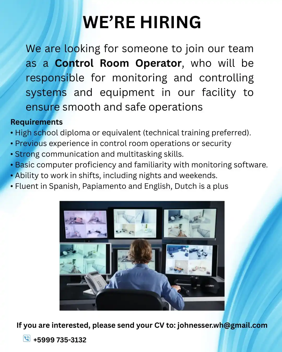 Kòrsou TIN Trabou post