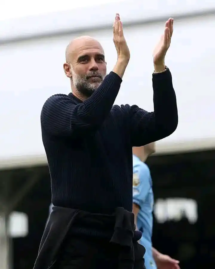 Image from HECKT8 FOOTBALL UPDATES ⚽🏟️: 🚨 Pep Guardiola: "This season to BEAT Barcelona you have to SCORE 4 G...
