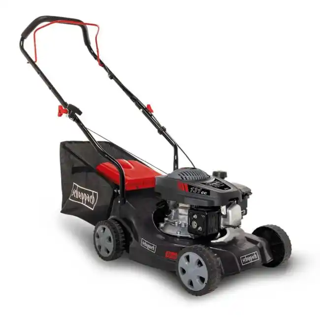 Image from Offerte pazze: 👀 Rasaerba tagliaerba a spinta a scoppio 2in1 35l 132cc 40cm Scheppac...