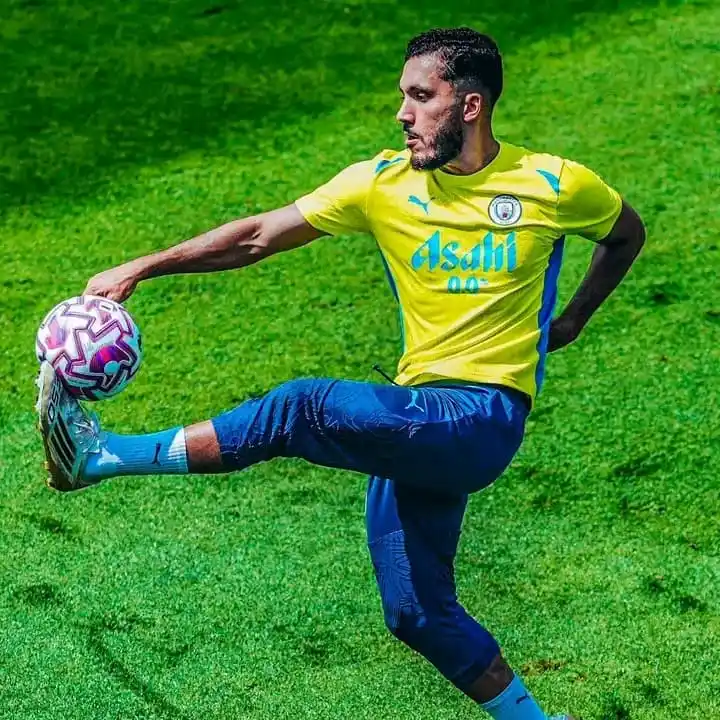 Image from HECKT8 FOOTBALL UPDATES ⚽🏟️: Rayan Cherki in training with Man City! 🪄 https://whatsapp.com/chann...