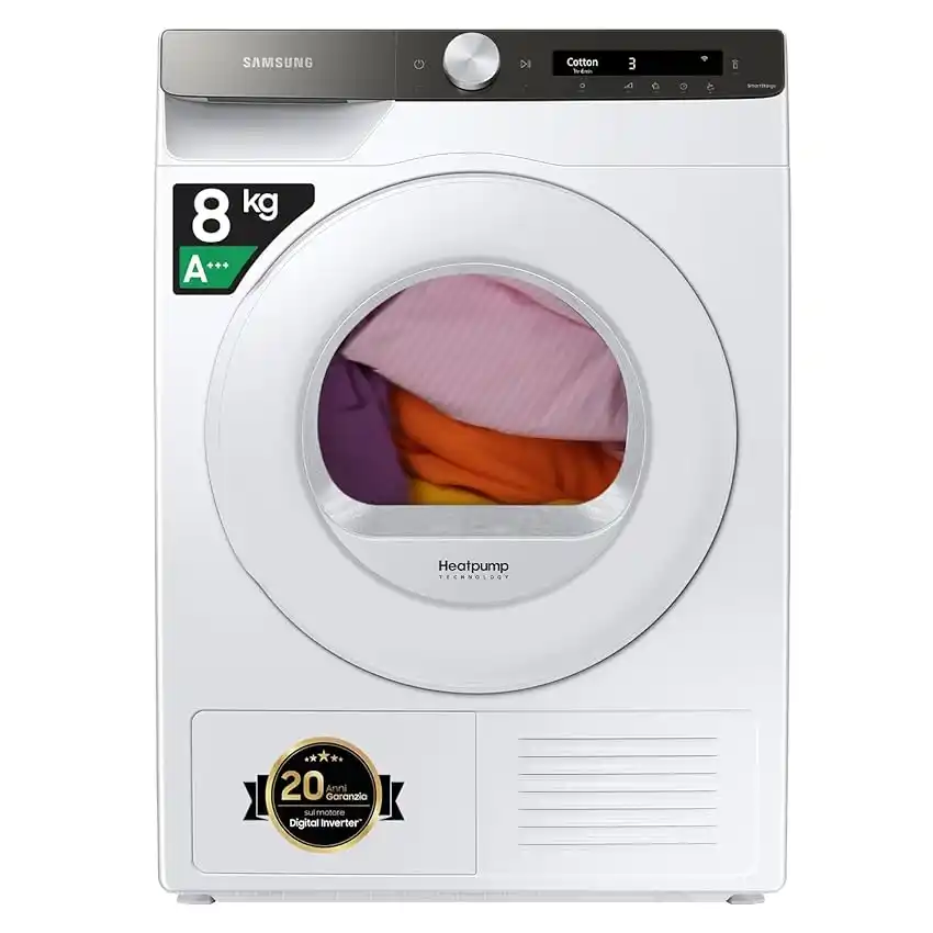 Image from Offerte pazze: 👀 Samsung Asciugatrice Ai Control, DV80T5220TT/S3 💰 *A soli 539,99€...