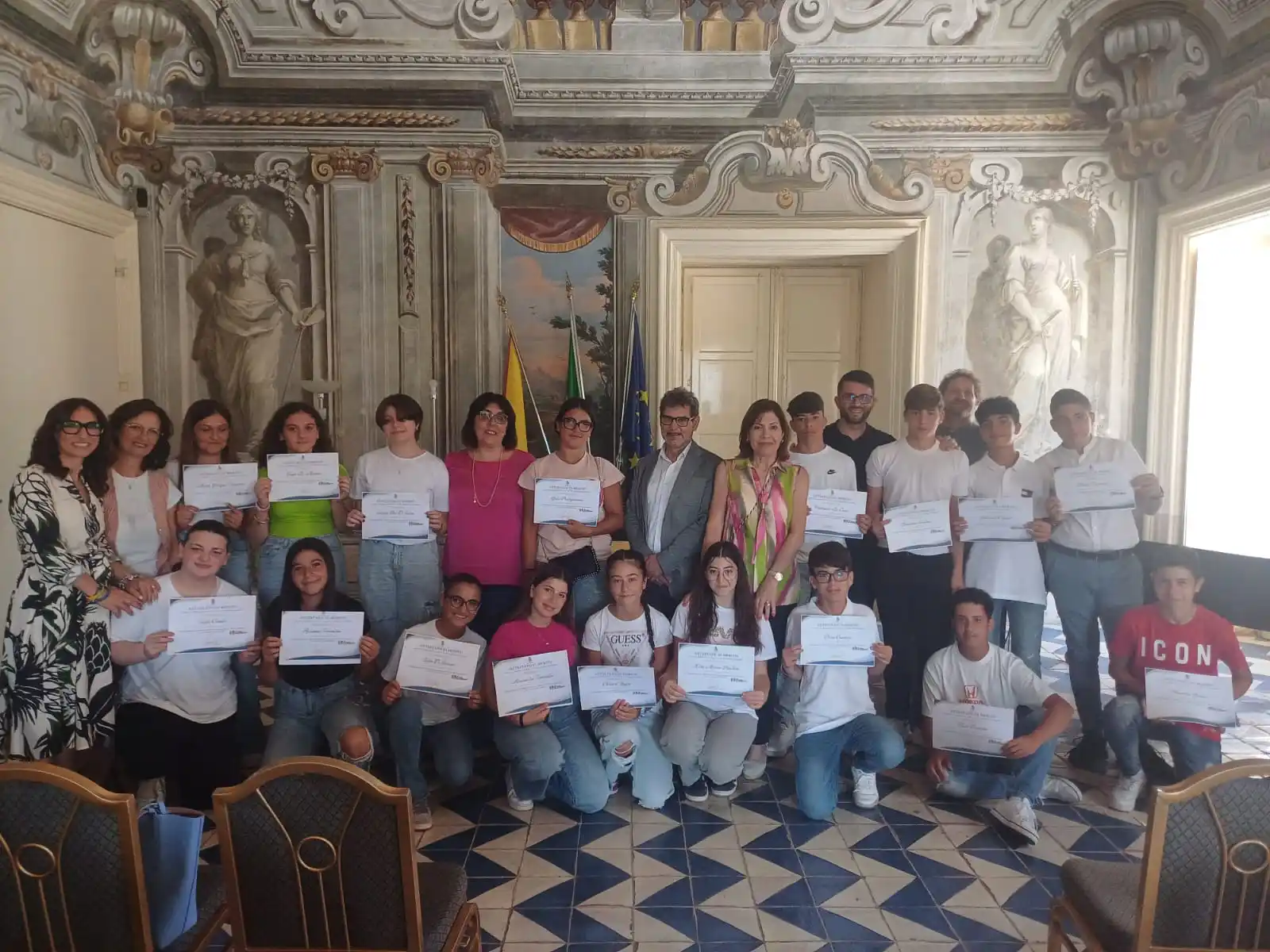 Image from COMUNE DI BAGHERIA: Studenti di Aspra incontrano l'Amministrazione Comunale dopo il Salone...
