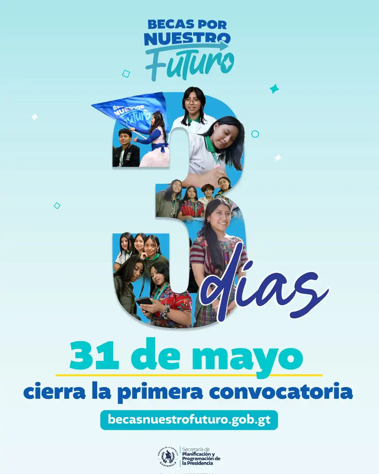 Image from Becas SEGEPLAN: *Termina tu solicitud de <a class="text-blue-500 hover:underline curso...