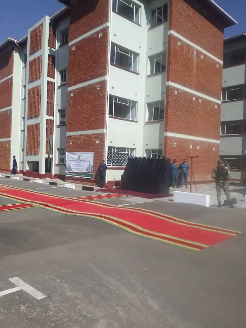 Image from Nationalfm: Today, His Excellency the President of the Republic of Zimbabwe, Emmer...