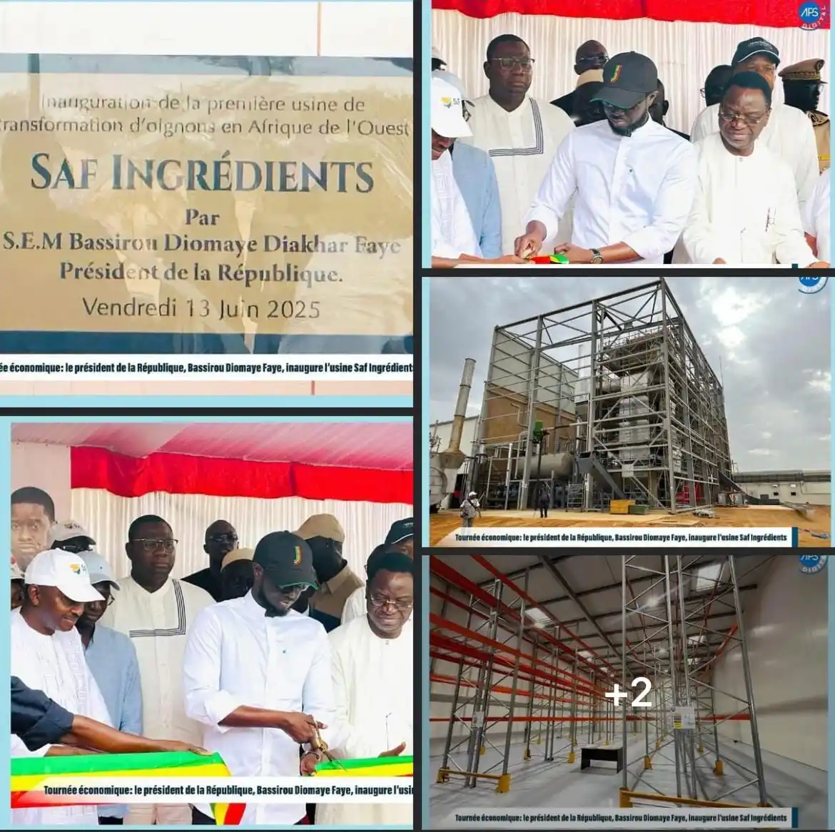 Image from ✨🇸🇳TOUT CE QUI SE PASSE AU SÉNÉGAL: *📌 Tournée économique: le président de la République, Bassirou Diomay...