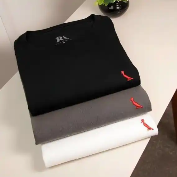 Image from Tudo na Promo: 3 CORES NA CAMISETA DO PICA-PAU Camiseta Masculina Básica Pica-Pau Re...