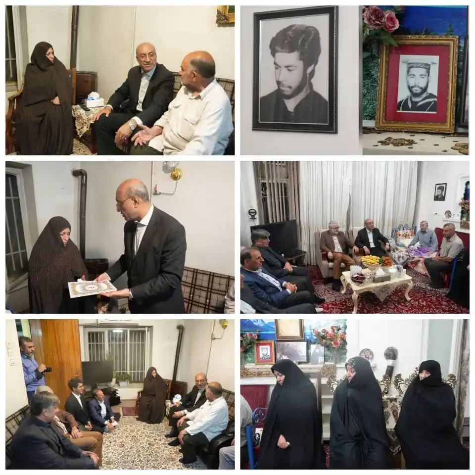Image from استانداری کرمانشاه: ادامه دیدارهای هفتگی با خانوادههای ایثارگر؛ 🔺 *دیدار صمیمی استاندار...