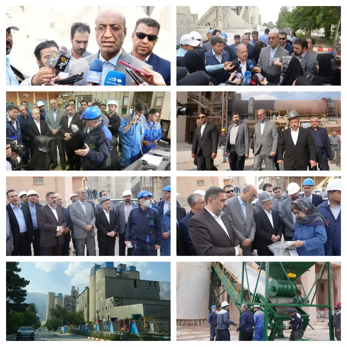 Image from استانداری کرمانشاه: 📸 *آغاز آزمایشی خط تبدیل زباله به سوخت جایگزین (RDF) در کرمانشاه* �...