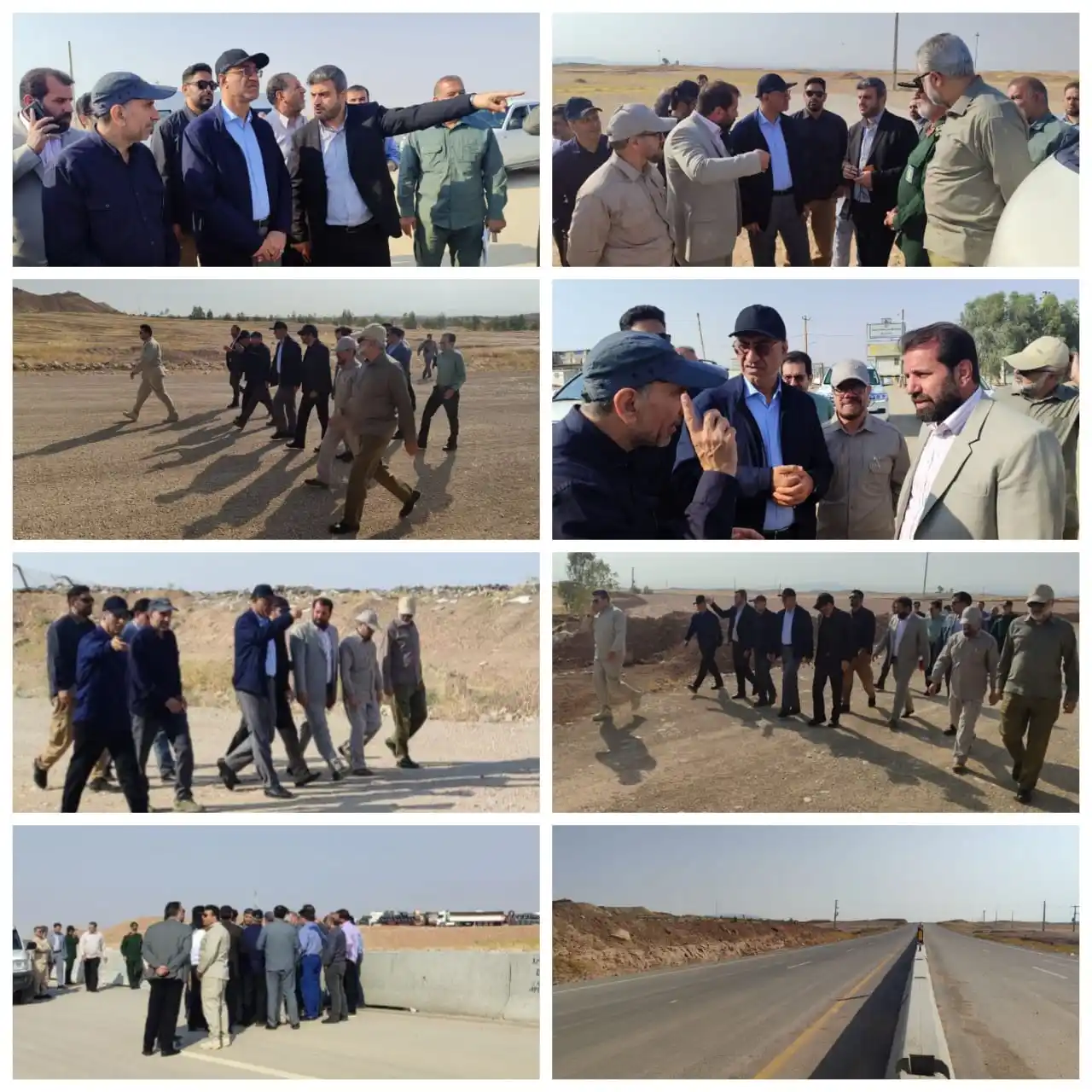Image from استانداری کرمانشاه: 🔺 *بازدید دکتر حبیبی، استاندار کرمانشاه، از مرز خسروی به منظور آماده...