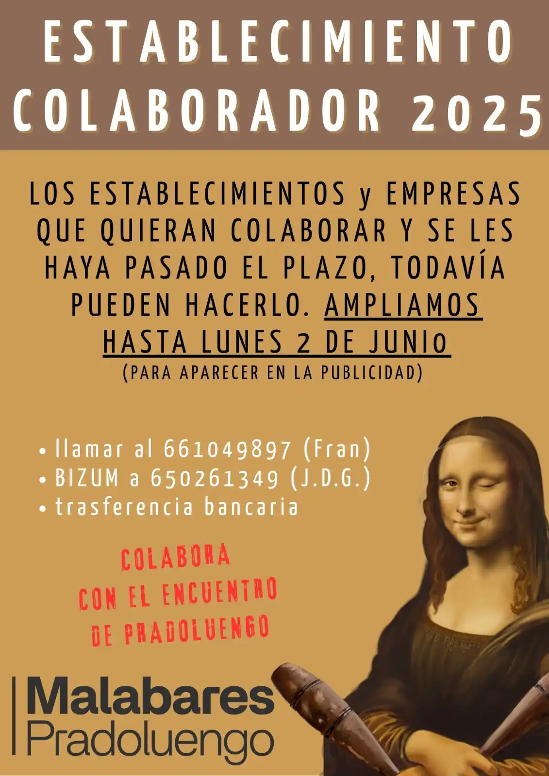 Image from Pradoluengo Informa: 🎪 *¡Colabora con el Encuentro de Malabares de Pradoluengo!* 🎪 El fi...
