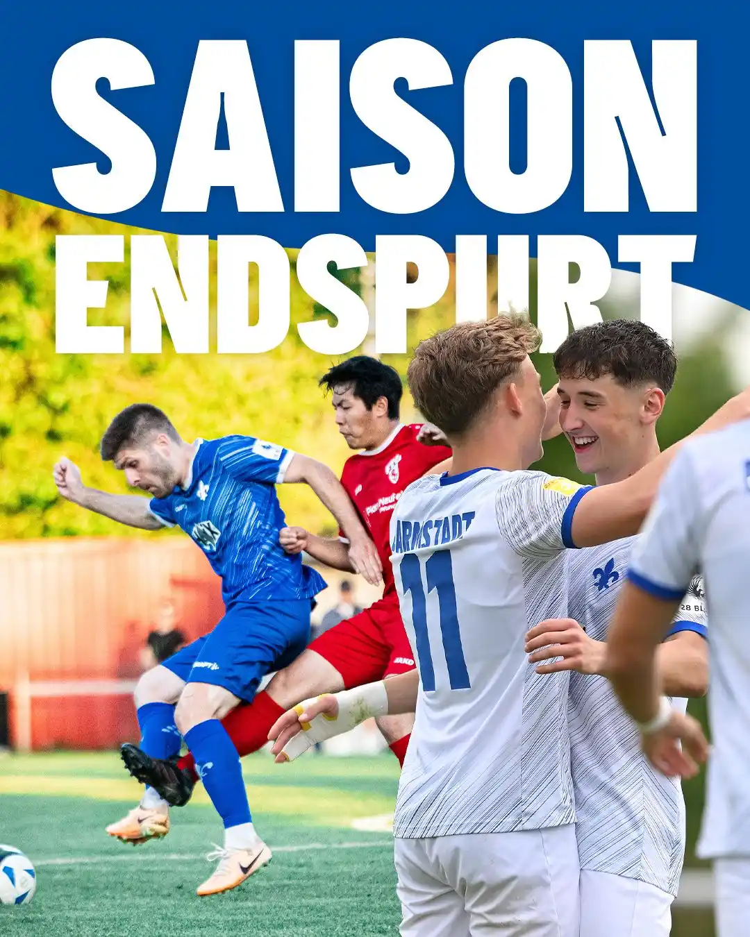Image from SV Darmstadt 98: Die Spielzeit der Profis ist beendet, doch auf unsere U21 und die Fanm...