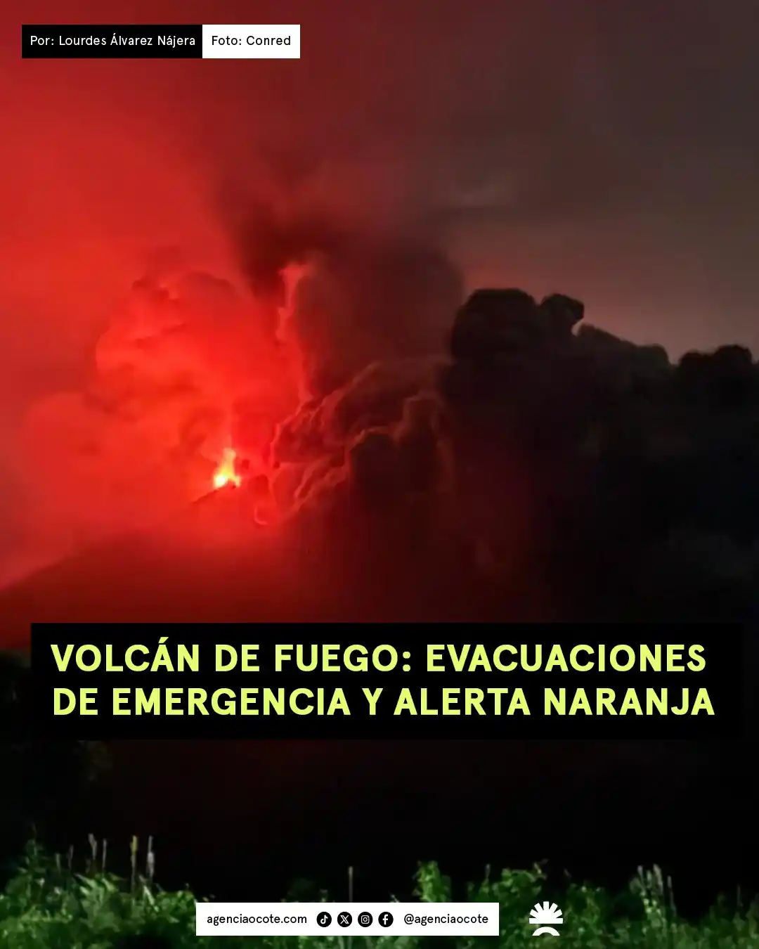 Image from Agencia Ocote: ¡Hola, comunidad! En esta tarde lluviosa de viernes, les dejamos esta ...