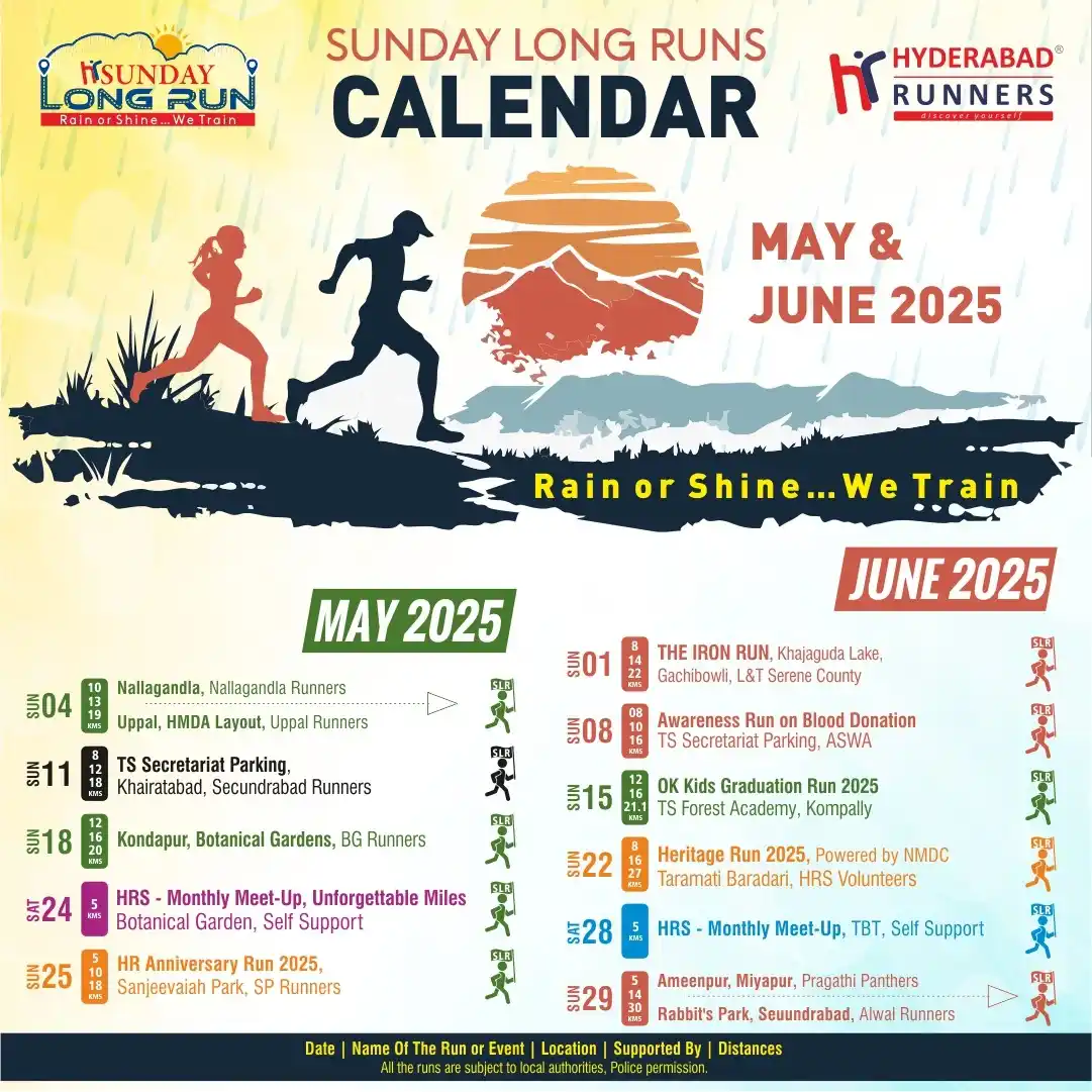 NMDC Hyderabad Marathon post