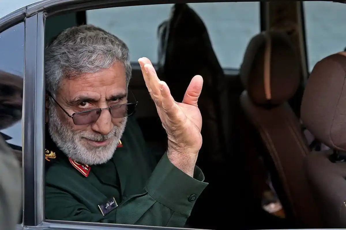 Image from 🏴Kurtuluş Gemisi El Mehdi 🏴: 👍 İran Devrim Muhafızları Ordusu Kudüs Gücü Komutanı: "ABD Başkanı'nı...