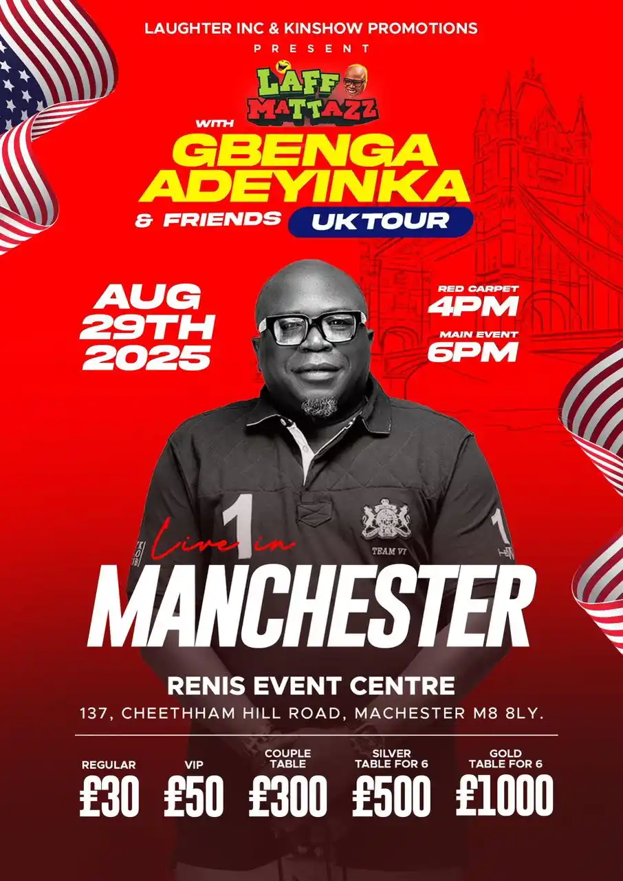 Image from Kinshow Promotions: It’s going to be Laff Mattaz Affair on the 29th of August, 2025 at Ren...