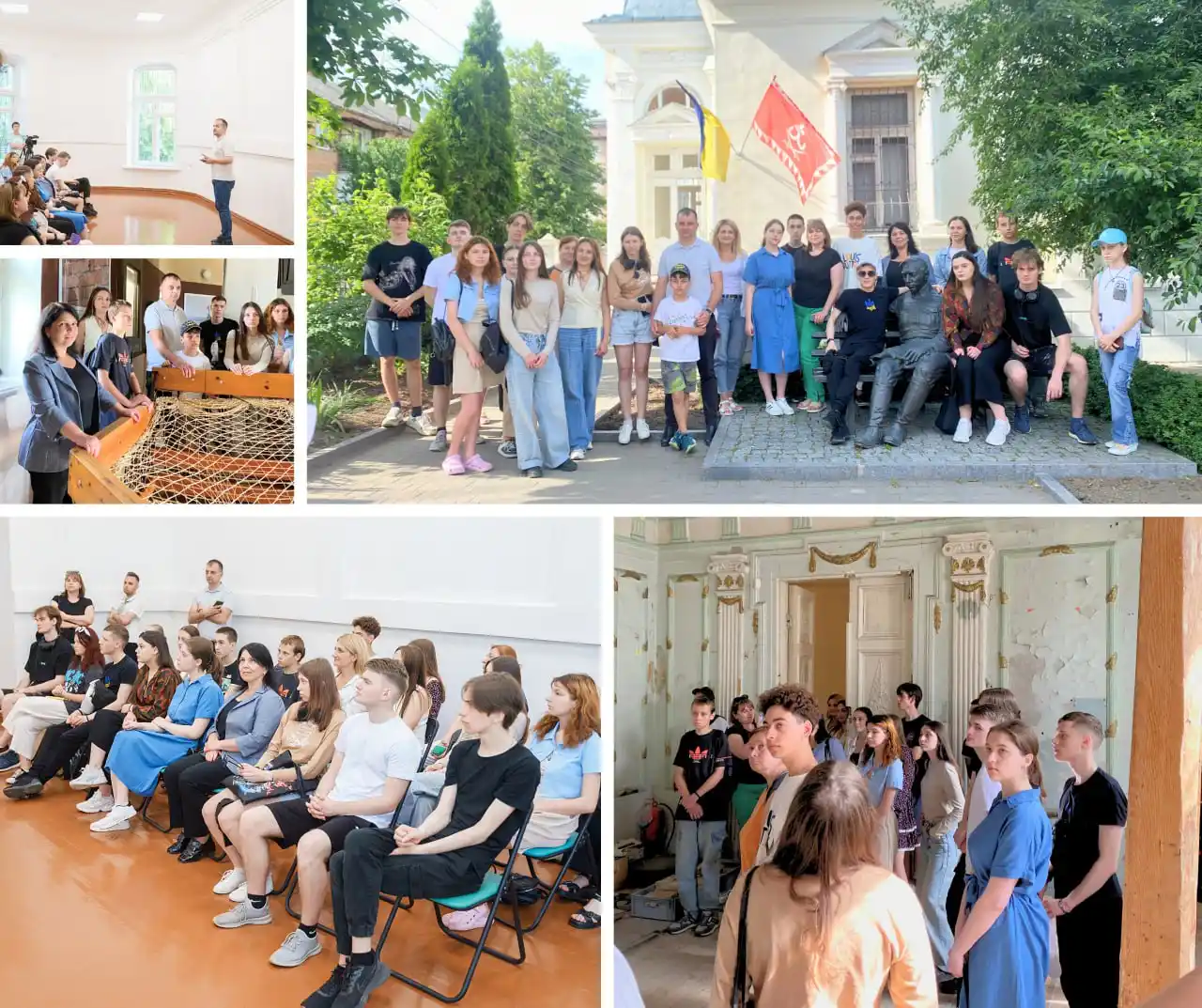 Image from Вінницька міська рада: *Юні вінничани відвідали Музей Вінниці та Вежу Артинова в рамках міськ...