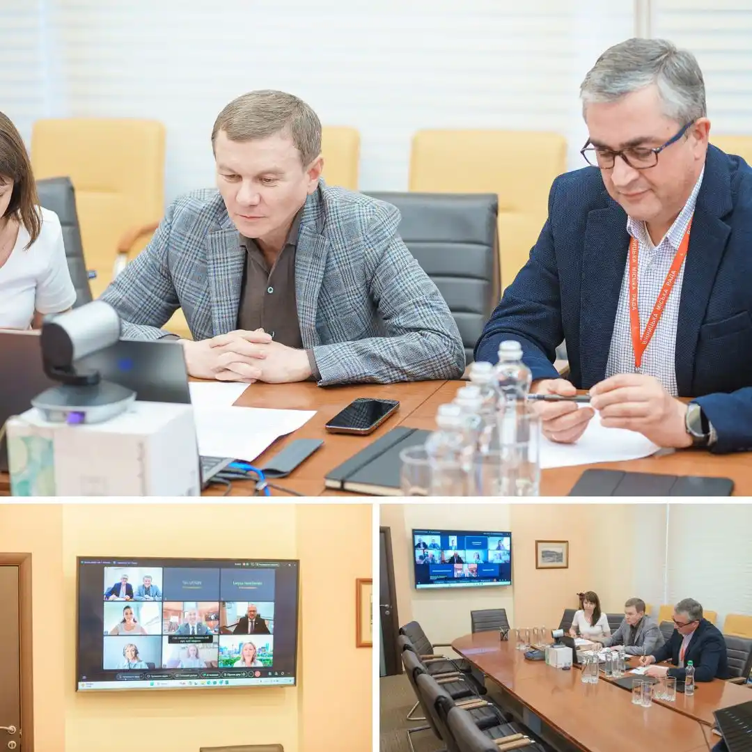 Image from Сергій Моргунов – Вінницький міський голова: Мав онлайн-зустріч з Роном Ніренбергом — мером Сан-Антоніо, одного з н...