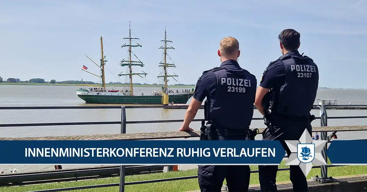 Image from Polizei Bremerhaven: Nach drei intensiven Tagen ging am heutigen Freitag, 13. Juni, mit der...
