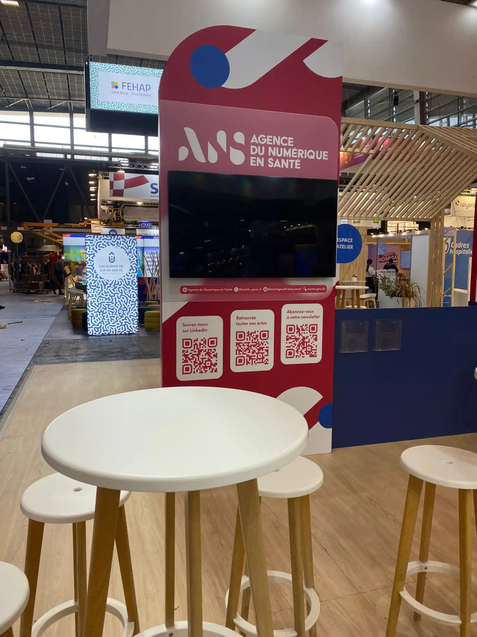 Image from Agence du Numérique en Santé: Nous vous retrouvons pour le dernier jour de SantExpo sur le Village d...