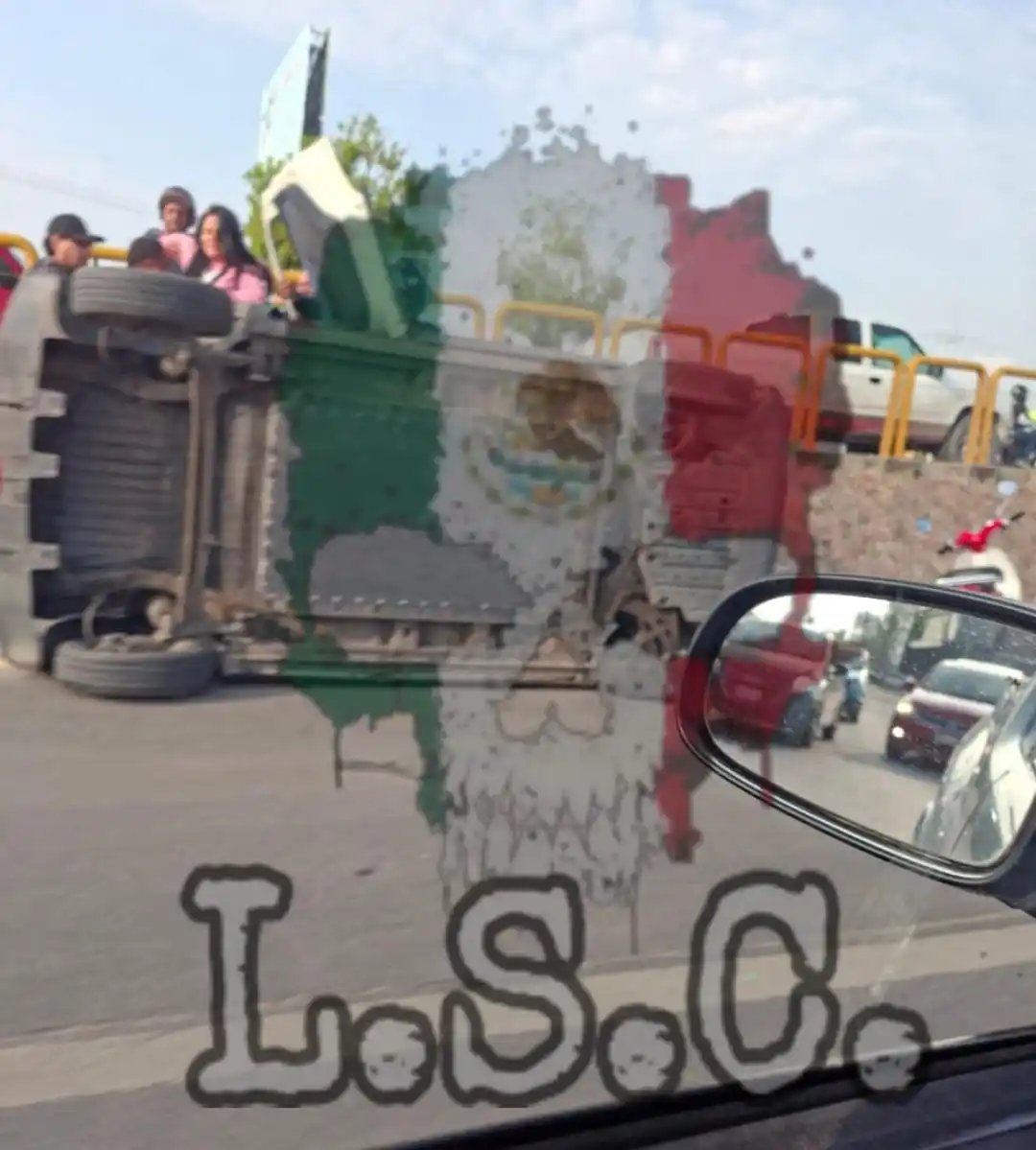 Image from L.S.C 🇲🇽💀: Por el bulevar María Morelos Pasando el bulevar hermeregildo Bustos en...
